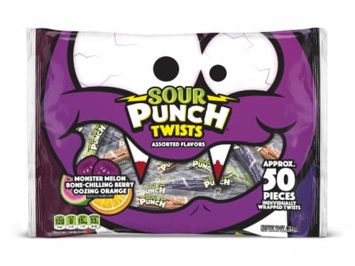Sour Punch Halloween Twists Candy