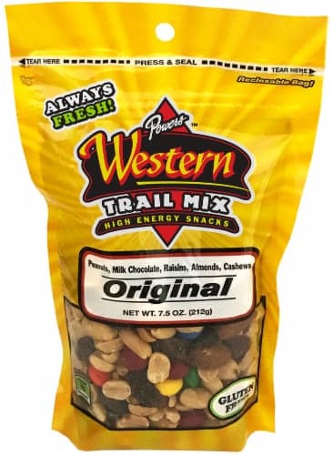 Powers Western Trail Mix High Energy Snacks Original