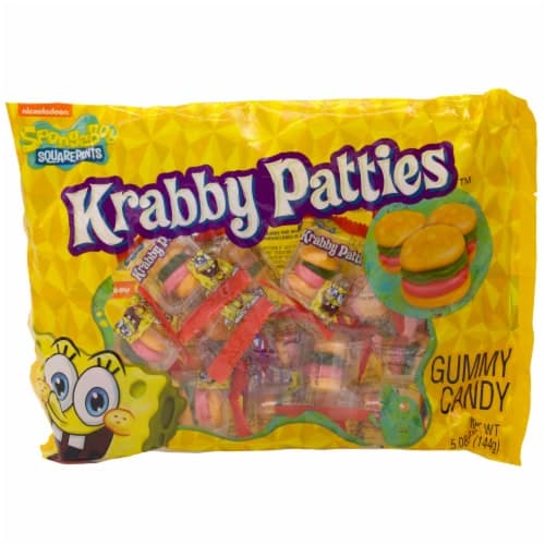 Krabby Patties Halloween Gummy Candy