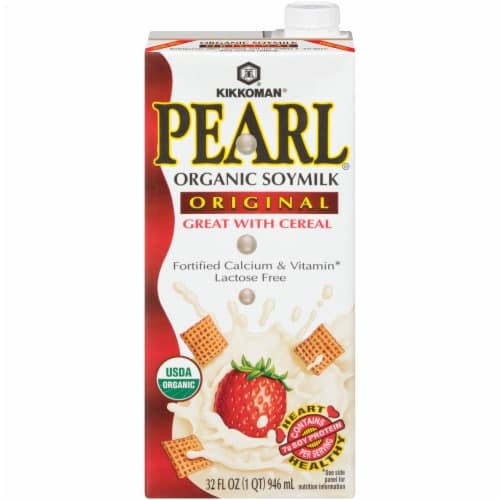 Kikkoman Pearl Organic Original Soymilk
