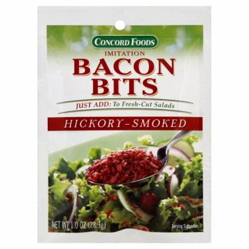 Concord Foods Bacon Bits, Imitation, Hickory-Smoked