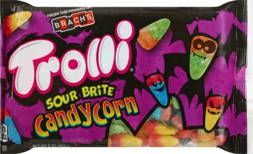 Trolli Sour Brite Halloween Candy Corn