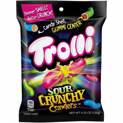 Trolli Sour Crunchy Crawlers Gummi Candy