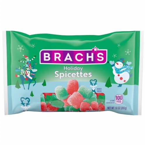 Brach'S Jelly Drops Holiday Spicettes Candy Bag