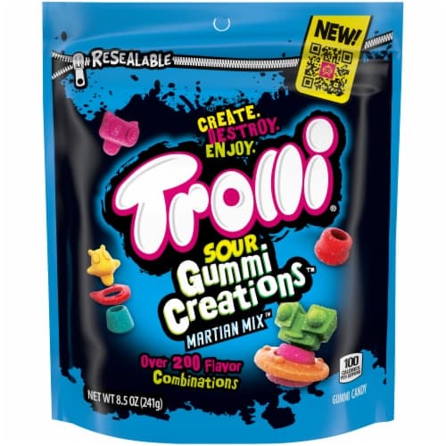 Trolli Martian Mix Sour Gummi Creations