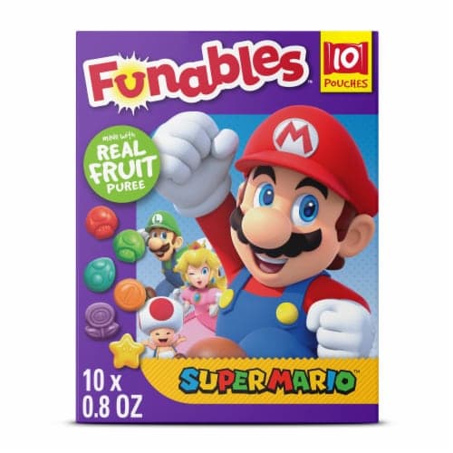 Is it Yeast Free? Funables Super Mario Fruit Snack