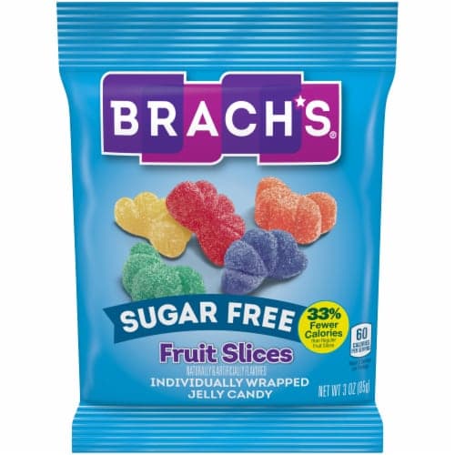 Brach'S Sugar Free Fruit Slices Jelly Candy