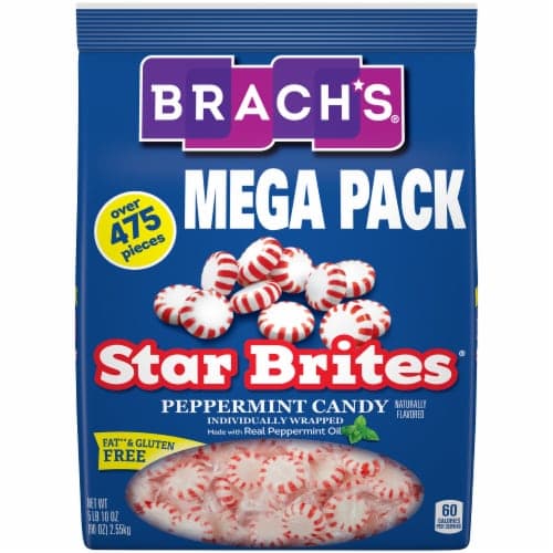 Brach'S Star Brites Mega Pack Peppermint Candy