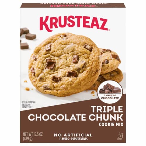 Krusteaz Triple Chocolate Chunk Cookie Mix