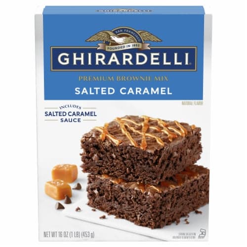 Ghirardelli Salted Caramel Brownie Mix