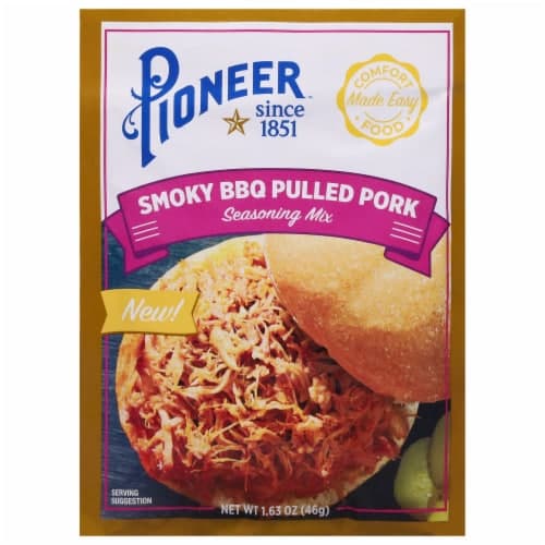 Pioneer Smoky Bbq Pork Sauce And Seasoning Mix