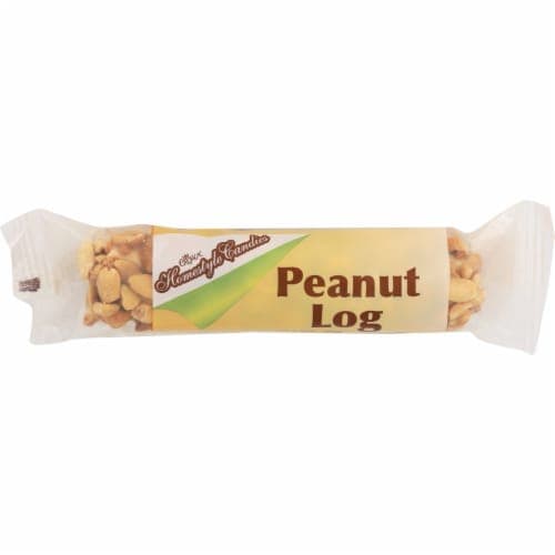 Crown Homestyle Candies Peanut Log
