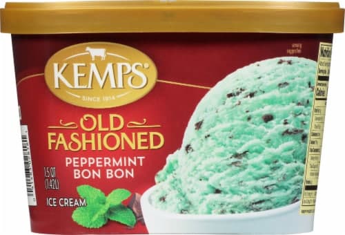 Kemps Old Fashioned Peppermint Bon Bon Ice Cream Tub