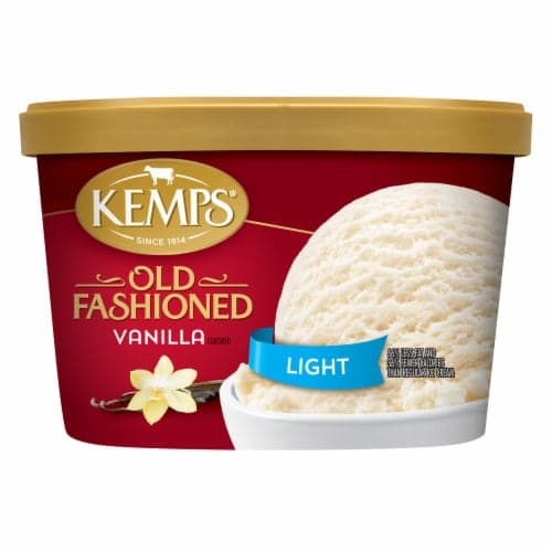 Kemps Premium Light Ice Cream, Natural Vanilla
