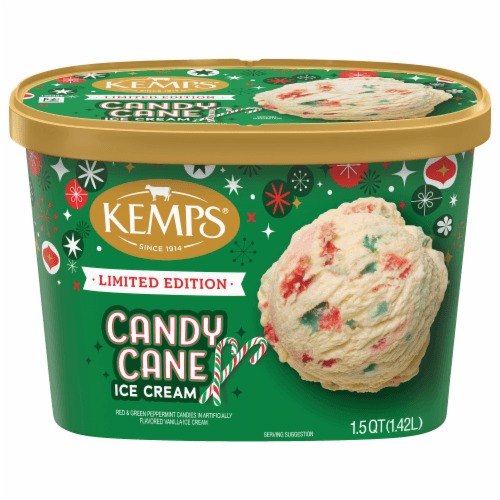 Kemps Limited Edition Candy Cane Ice Cream