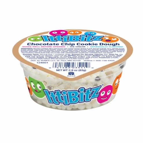Ittibitz Chocolate Chip Cookie Dough Ice Creamcup