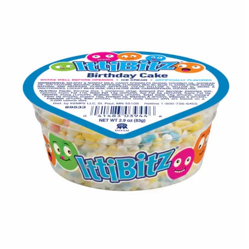 Ittibitz Birthday Cake Ice Creamcup