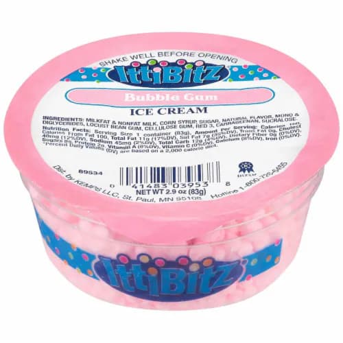 Ittibitz Bubble Gum Ice Cream