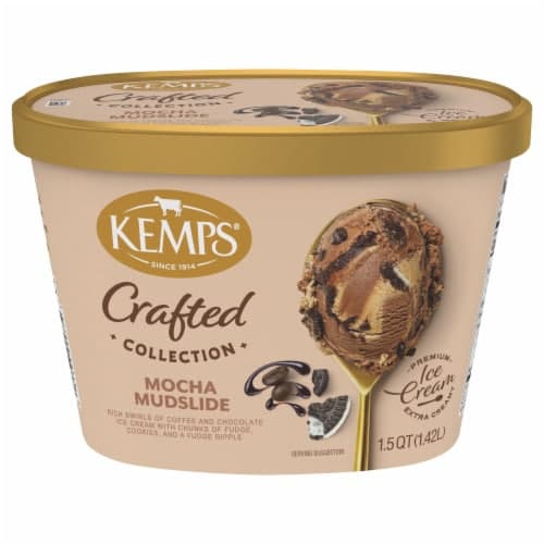Kemps Simply Crafted Mocha Mudslide Ice Cream Tub