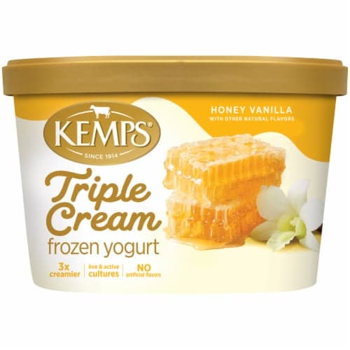 Kemps Triple Cream Honey Vanilla  Yogurt
