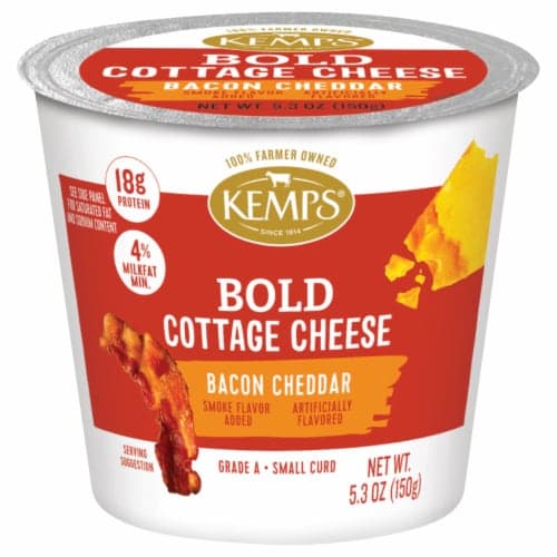 Kemps 4% Bold Bacon Cheddar Cottage Cheese
