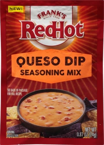 Frank'S Redhot Queso Dip Seasoning Mix