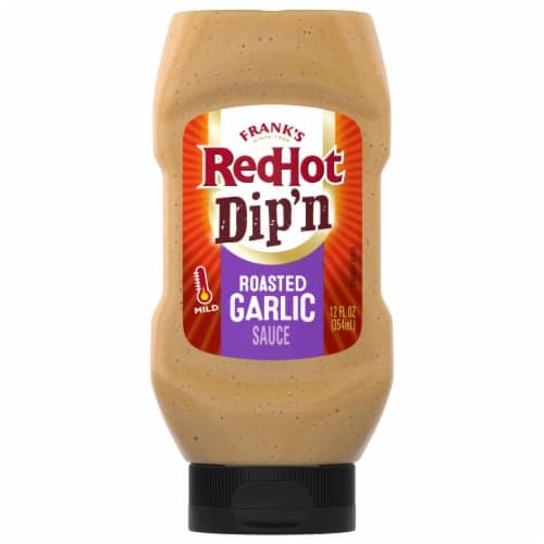 Frank'S Redhot Dip'N Roasted Garlic Sauce