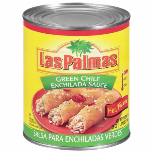 Las Palmas Sauce Enchilada Green Chile Picante Hot