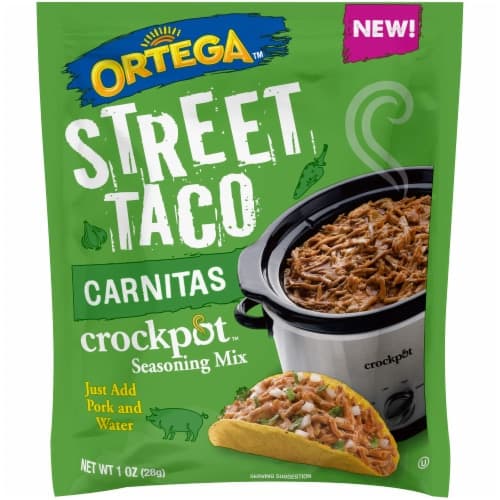 Ortega Street Taco Carnitas Crockpot Seasoning Mix