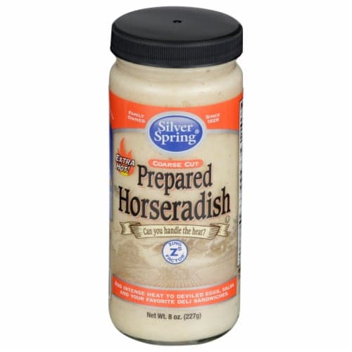 Silver Spring Coarse Cut Extra Hot Prepared Horseradish