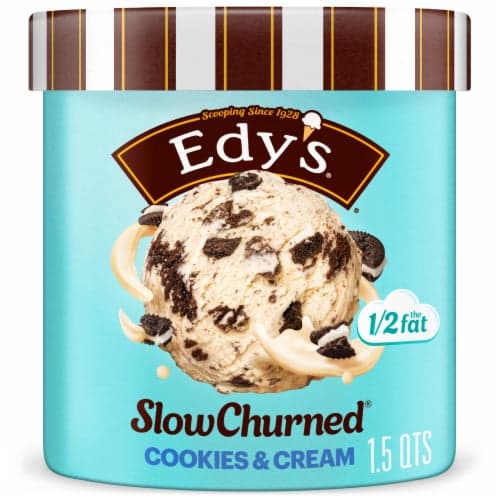 Dreyers Edys Ice Cream Slow Churned Light Cookies N Cream