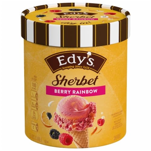 Edy'S/Dreyer'S Berry Rainbow Sherbet