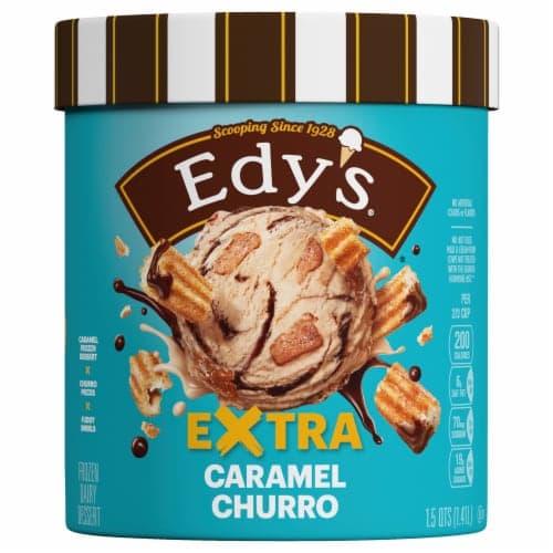 Dreyer'S Rocky Road Collection Churro Dulce De Leche Drive Ice Cream