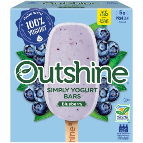Outshine Blueberry Simply Yogurt Bars