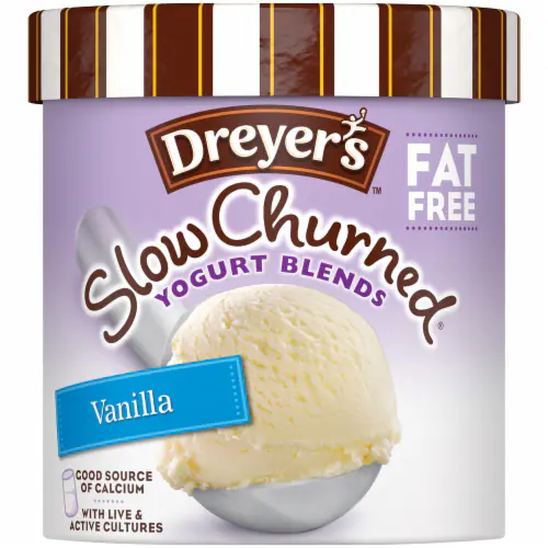 Edys Yogurt Vanilla Fat Free