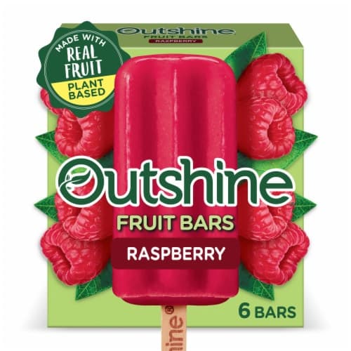 Outshine Fruit Ice Bars Raspberry