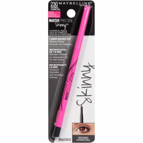 Maybelline Master Precise Skinny Gel Eyeliner Pencil, Refined Charcoal