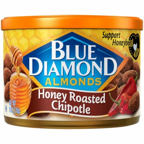 Blue Diamond Almonds, Honey Roasted, Chipotle