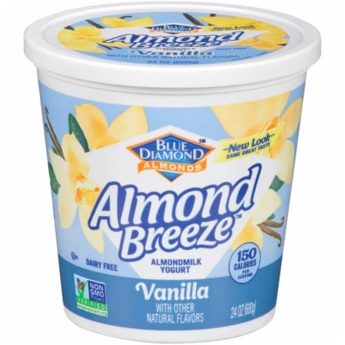 Blue Diamond Almond Breeze Vanilla Almondmilk Yogurt Alternative