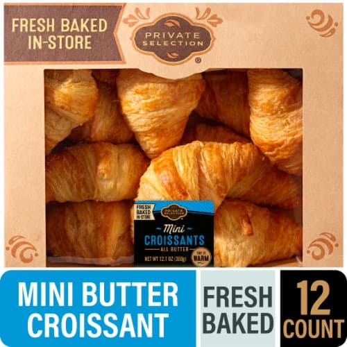 Private Selection Fresh Baked In-Store Mini Butter Croissants