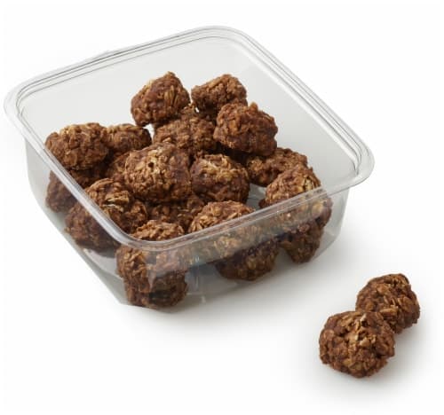 Bakery Fresh Goodness Mini Peanut Butter Fudge No Bake Cookies