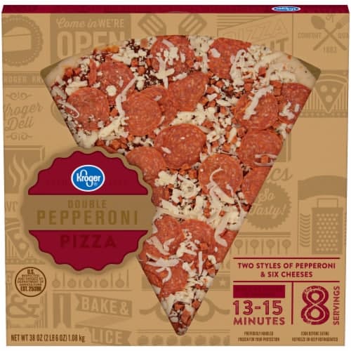 Kroger Double Pepperoni Pizza