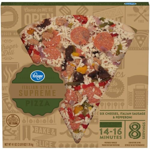 Kroger Italian Style Supreme Pizza