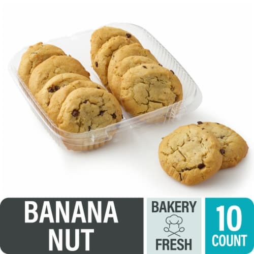 Bakery Fresh Goodness Banana Nut Chocolate Chip Soft Top Cookies