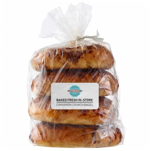 Bakery Fresh Goodness Cinnamon Crunch Bagel