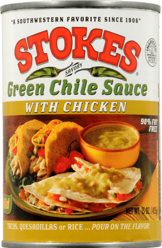 Stokes Green Chile Sauce With Chicken