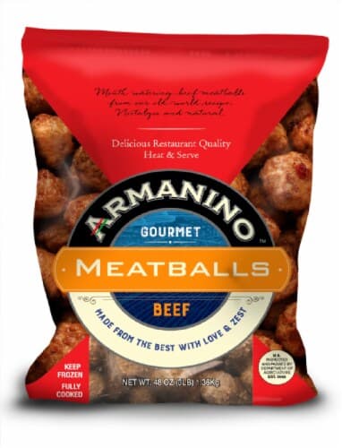 Armanino Precooked Beef Meatballs