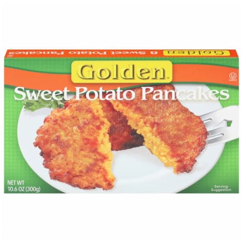 Golden Pancakes Sweet Potato