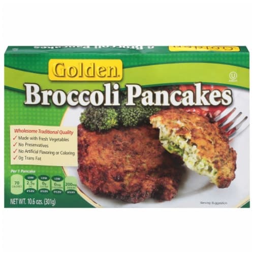 Golden Broccoli Potato Pancakes