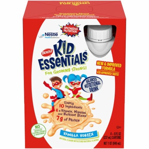 Nestle Healthcare Nutrition Inc Boost Kids Essentials Vanilla Carton Cartons  - Medical Nutrition